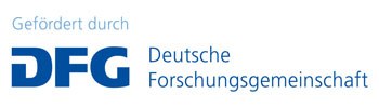 Logo "Gefördert durch DFG" Logo "Gefördert durch DFG"