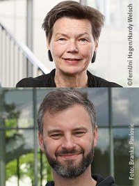 Porträtfotos von Dr. Almut Leh & Peter Kompiel