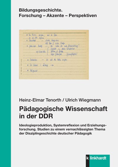 Cover Pädagogische Wissenschaft in der DDR"