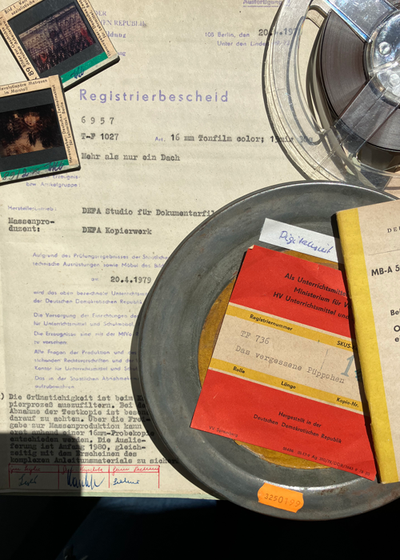 Vortrag »Filme, Tonbänder, Dias und Co.: audiovisuelle Lehr-, Lern- und Unterrichtsmittel aus der DDR in der BBF – ein Werkstattbericht«
