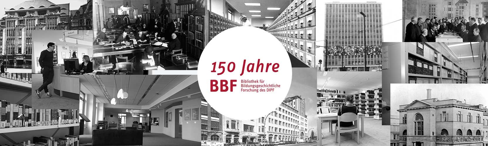 Schmuckbild: Collage von historischen und aktuellen Bildern der BBF