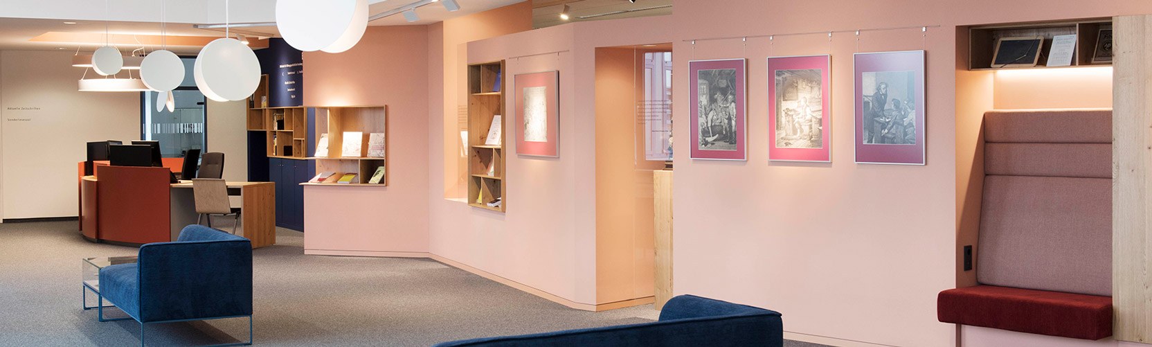 Loungebereich der BBF