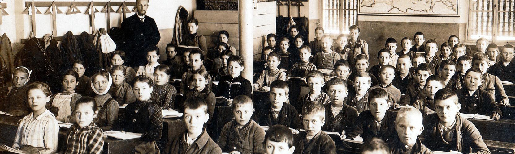 School classroom, Bavaria 1910
